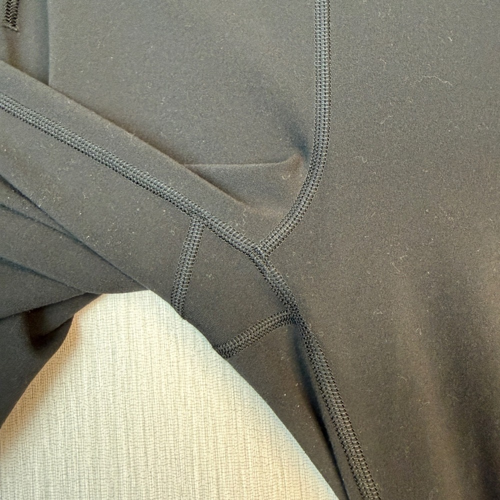 Lululemon Groove Super-High-Rise Split-Hem Flare Pant *Nulu Black size 10 - Picture 9 of 10